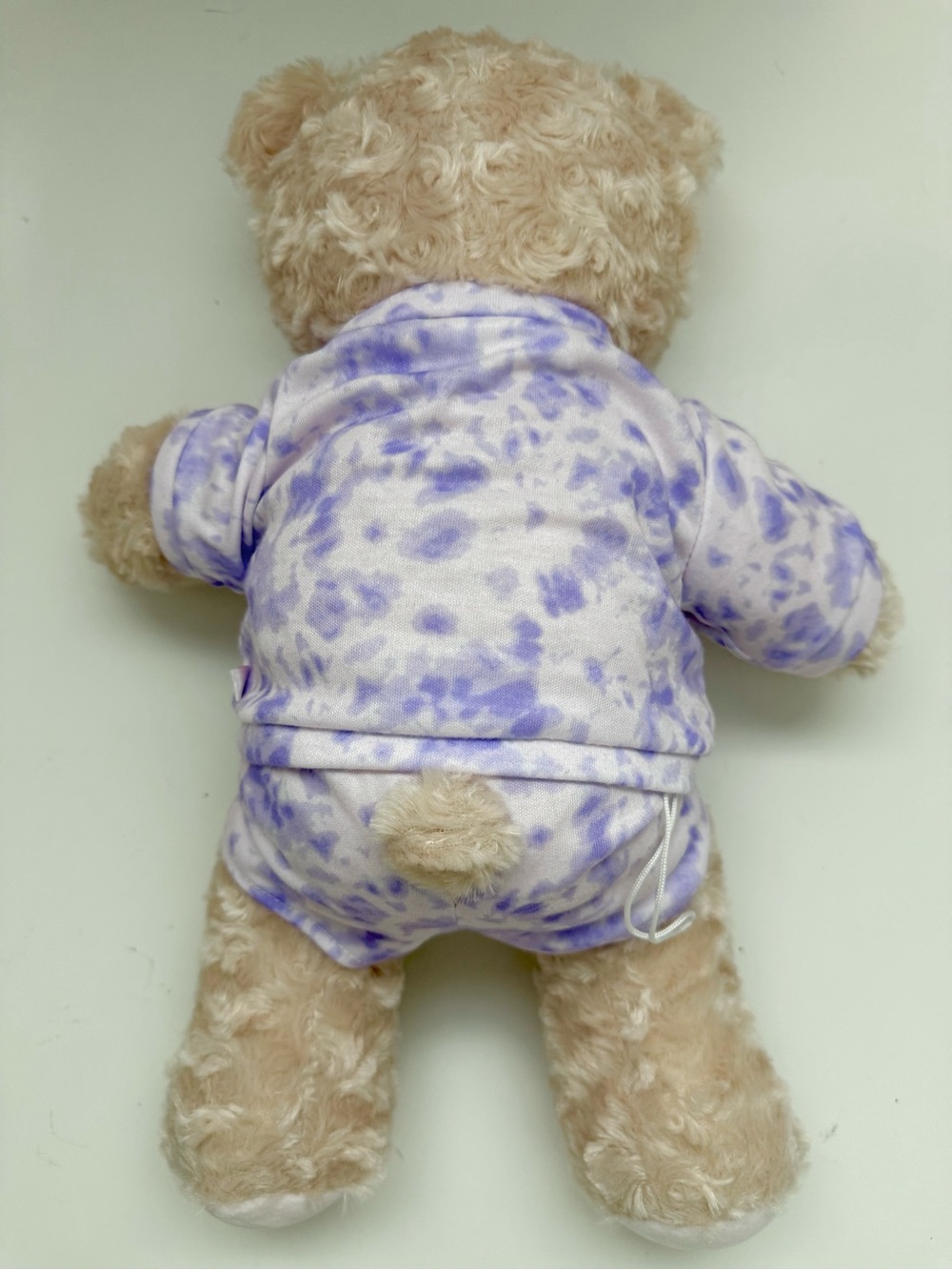 Build-A-Bear tie-dye loungewear outfit on a stuffed teddy bear - Picture 2 of 10
